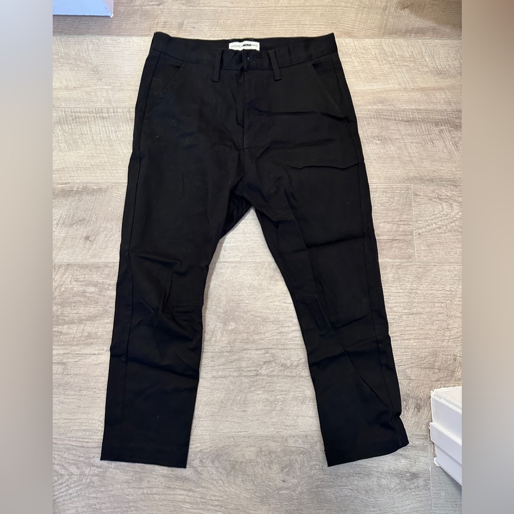 Brand new, Black Chinos, ankle cut, waist size 30